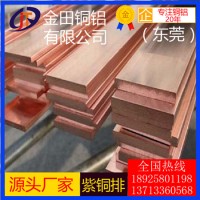 t1紫銅排/高導(dǎo)熱t(yī)2耐高溫紫銅排，高韌性t5紫銅排